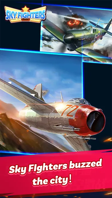Tangkapan layar Sky Fighters - real online