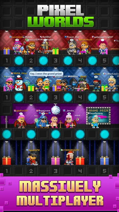 Captures d'écran de Pixel Worlds: MMO Sandbox
