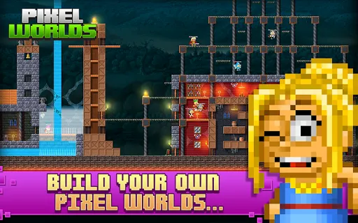 Pixel Worlds: MMO Sandbox 스크린샷