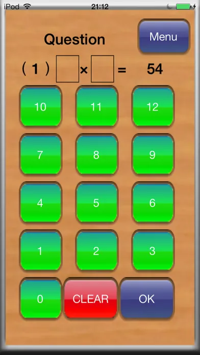 ภาพหน้าจอของ Multiplication 12×12