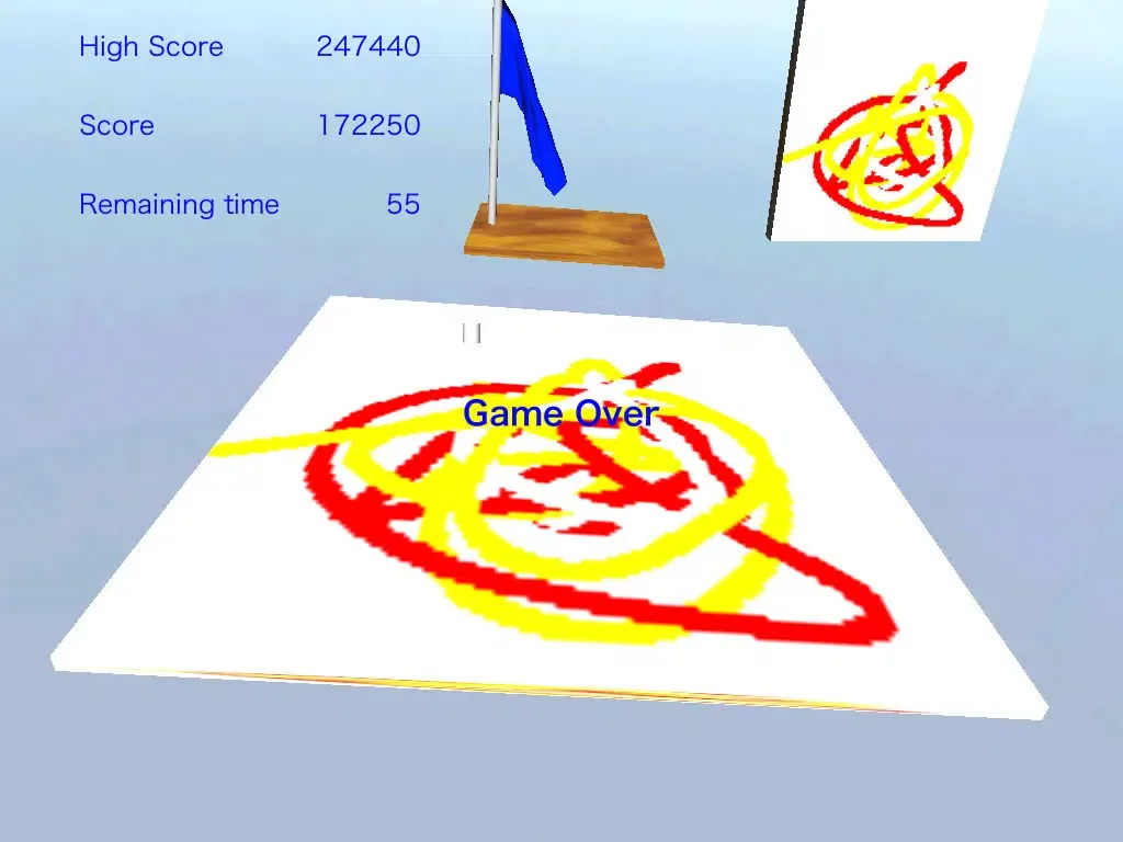 Tangkapan skrin Balance Ball 3D - Painting The Floor iPad 