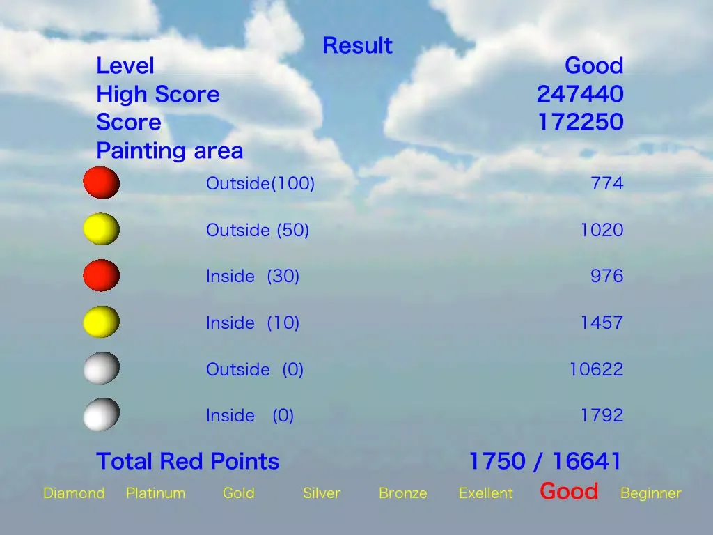 Tangkapan skrin Balance Ball 3D - Painting The Floor iPad 