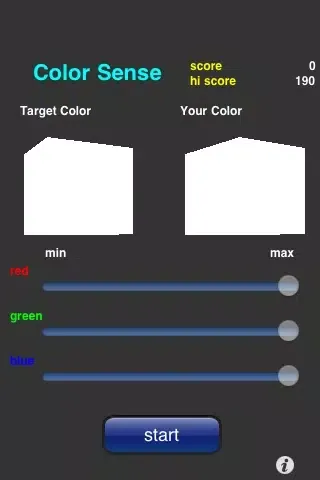 Color Sense スクリーンショット