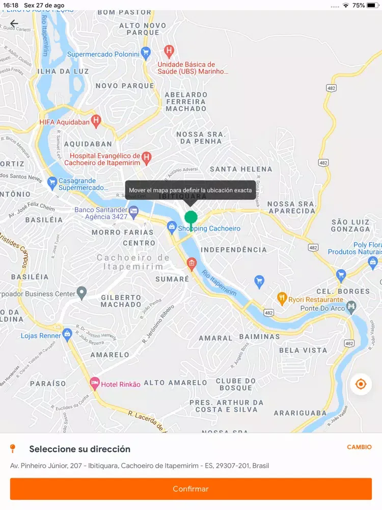 Captures d'écran de Kuku Delivery - Hacer pedidos iPad 