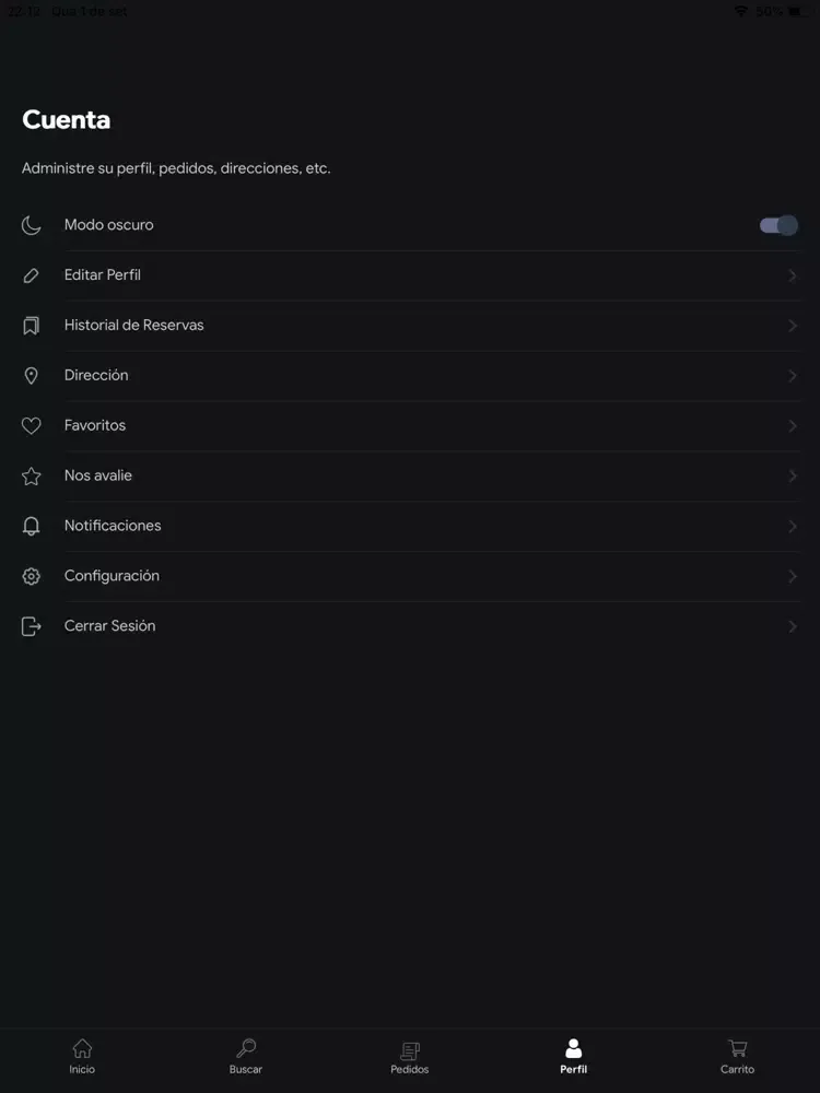 Captures d'écran de Kuku Delivery - Hacer pedidos iPad 