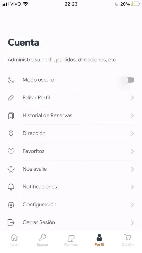 Captures d'écran de Kuku Delivery - Hacer pedidos