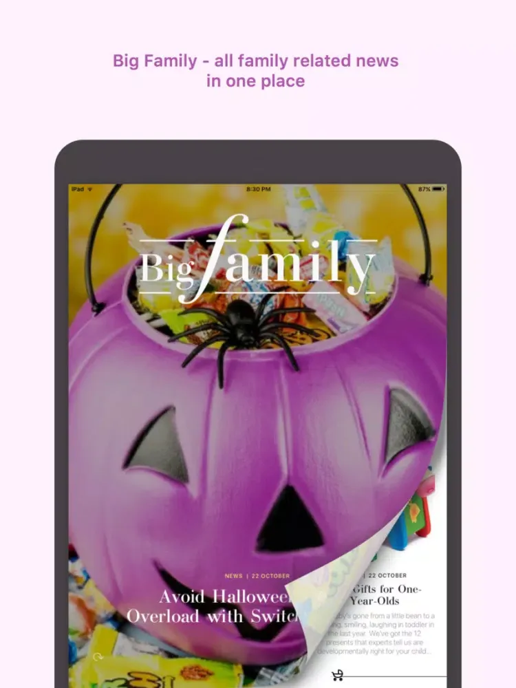 صور Big Family — all family related news in one place iPad 