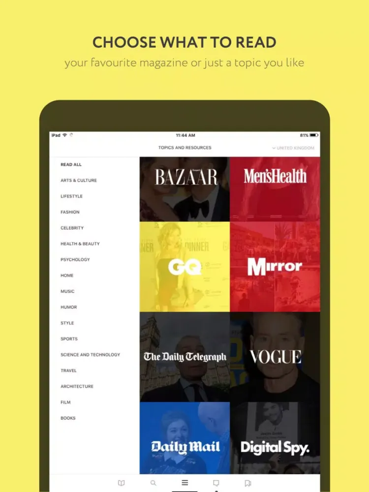 BigMag - all magazines in one place iPad  سکرین شاٹس