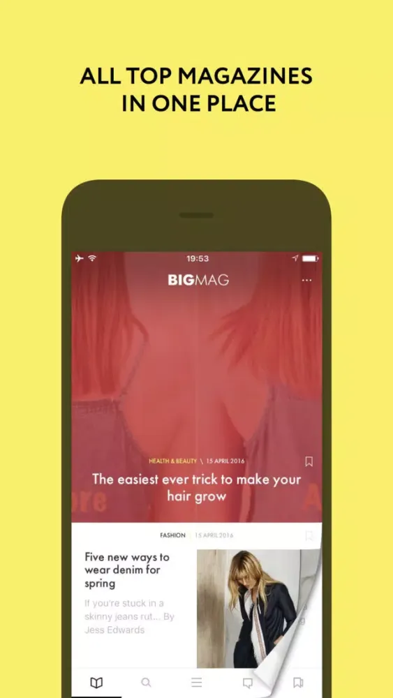 BigMag - all magazines in one place سکرین شاٹس