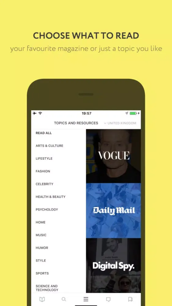 BigMag - all magazines in one place سکرین شاٹس