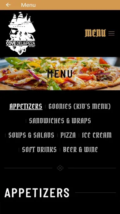 Cove Deli & Pizza Ekran Görüntüleri
