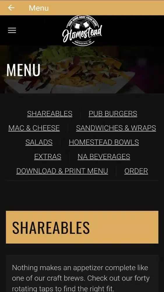 Homestead Bar & Grill স্ক্রিনশট