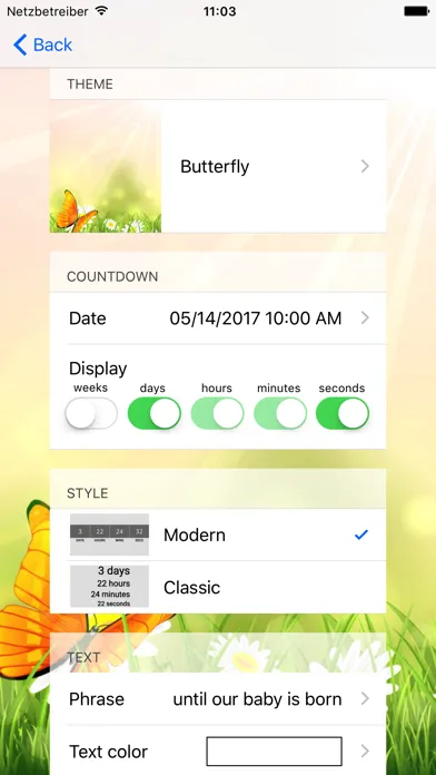 Baby Countdown 2023 سکرین شاٹس