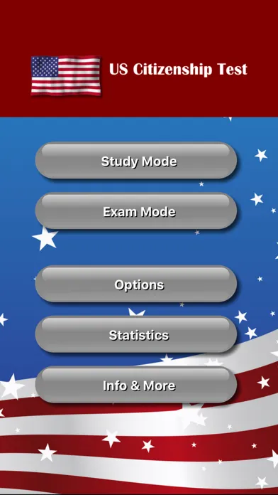 US Citizenship Test Study App应用截图