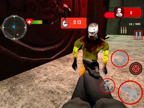 Captures d'écran de Dead Target: Survival Shooter iPad 