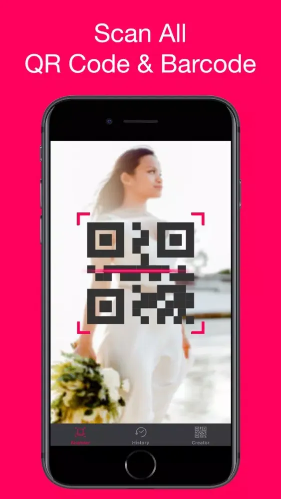 Скриншоты QR CODE READER - QR SCANNER +