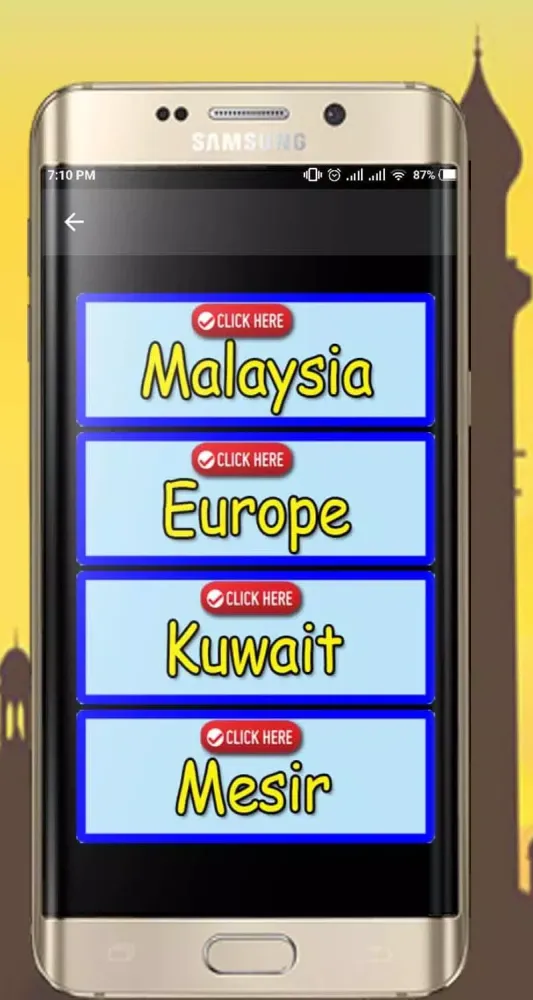 Screenshot di Azan MP3 OFFLINE