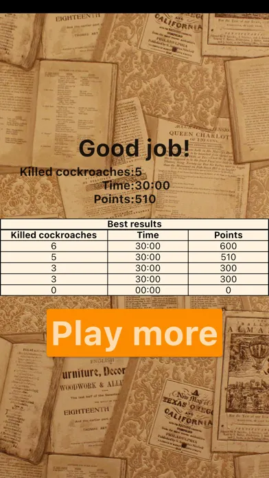 Tangkapan layar Cockroaches crush
