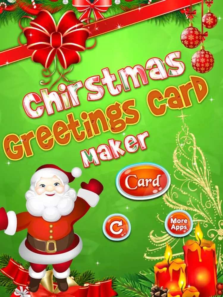 Capturas de tela do Christmas Greetings Cards 2017 iPad 