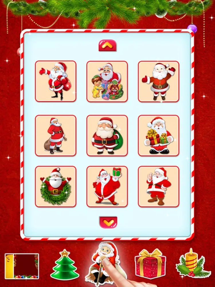 Capturas de tela do Christmas Greetings Cards 2017 iPad 