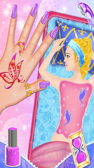 Screenshot di Cool Sweet Girl Beauty Salon - Girls Games