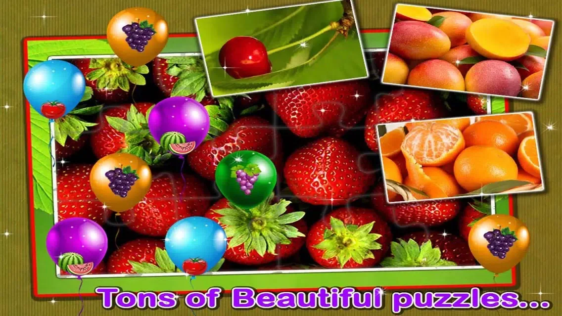 Fruits Jigsaw Puzzle - Kids Puzzle Fun Screenshots