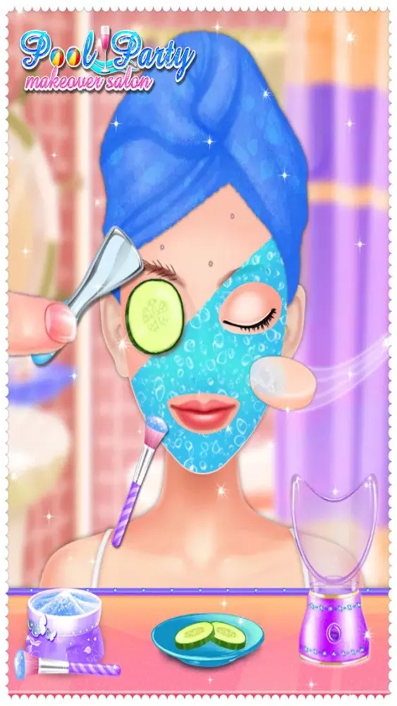 صور Girls Pool Party Makeover Salon - game for girls