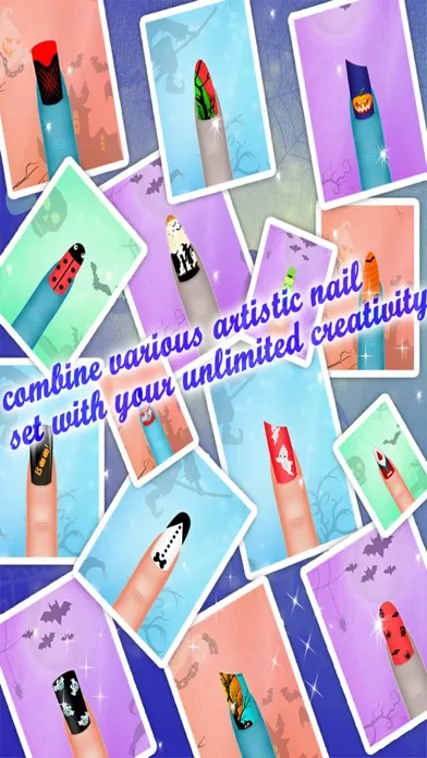 Screenshot di Halloween Monster Nail Salon for Girls and Kids