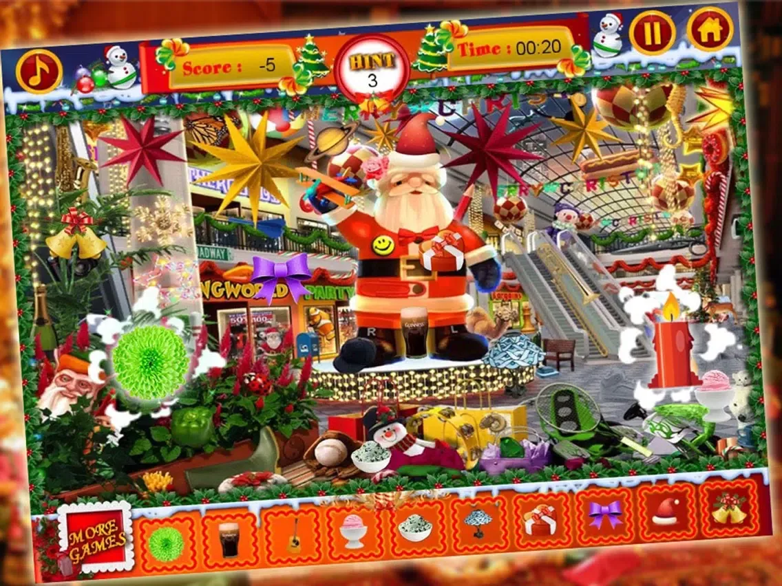 Make A Christmas Wish - Hidden Objects iPad  Screenshots