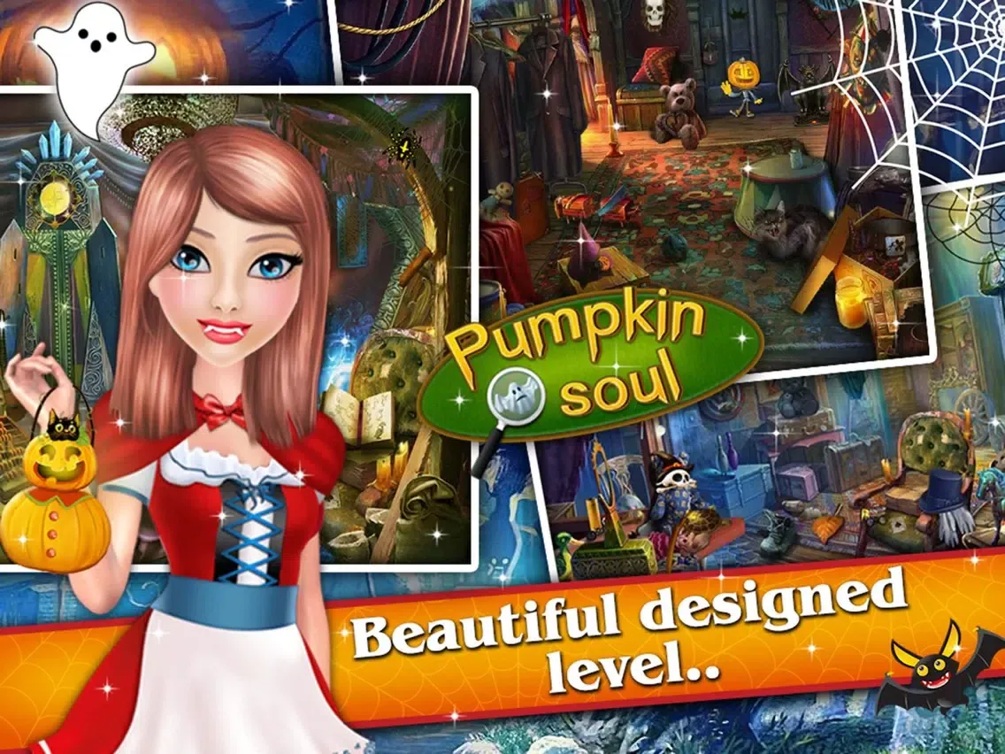 New Pumpkin Soul Hidden Objects for kids & adults iPad  Ekran Görüntüleri