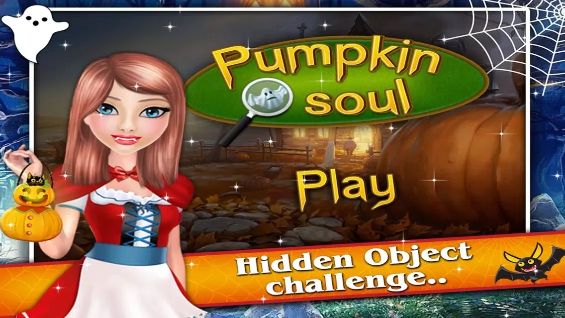New Pumpkin Soul Hidden Objects for kids & adults Ekran Görüntüleri