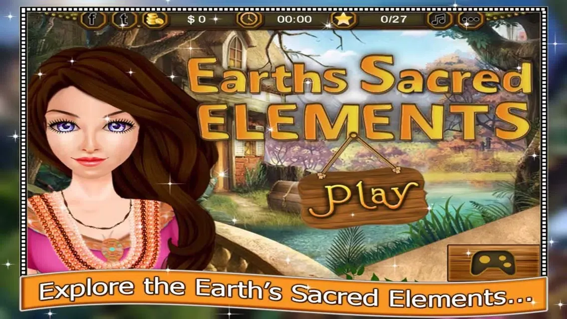 Sacred Elements on Earth Mystery - Hidden Objects应用截图
