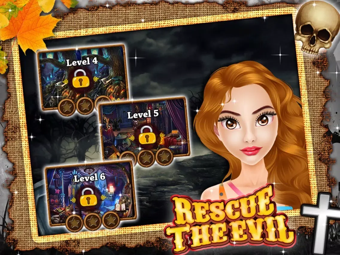 Скриншоты Save The Evil Hidden Objects - Halloween Mania iPad 