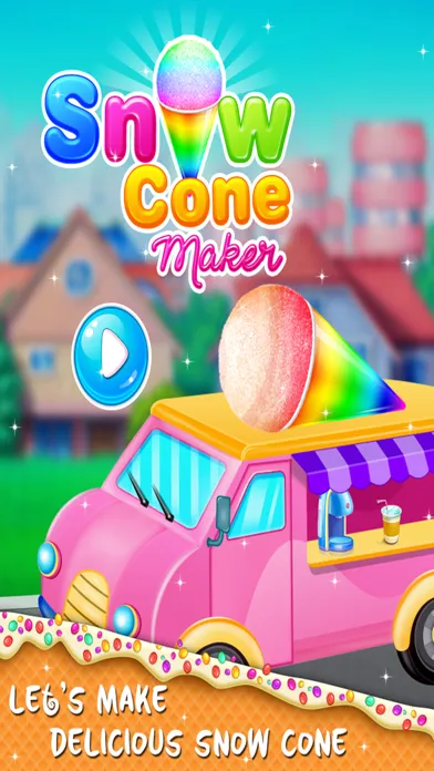 Captures d'écran de Snow Cone - Yummy Slushy Snow