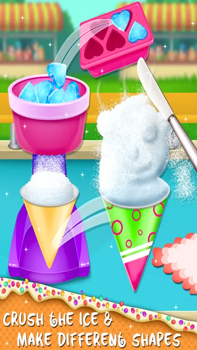 Captures d'écran de Snow Cone - Yummy Slushy Snow