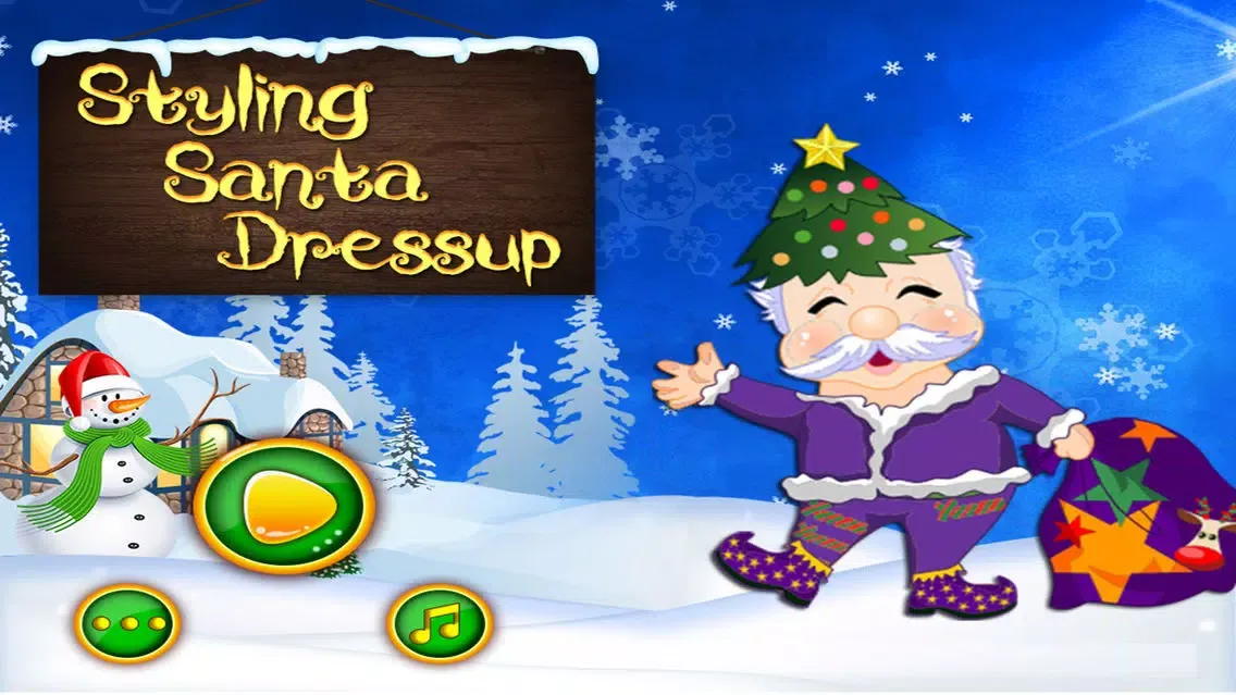 Styling Santa Dressup - Free Christmas girls games স্ক্রিনশট