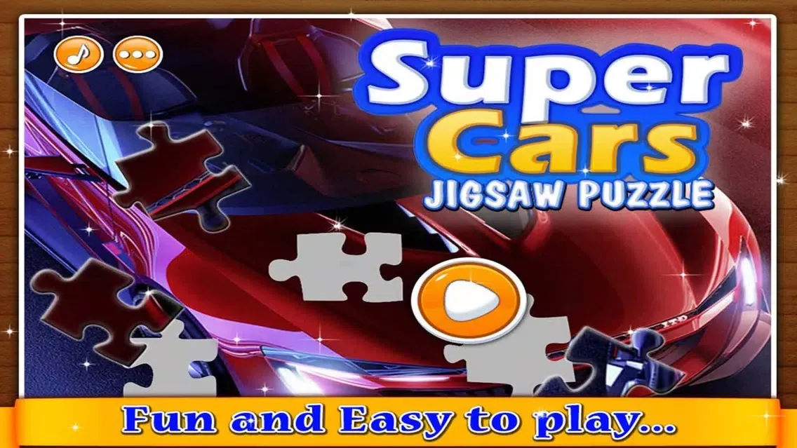 Super Sports Cars - Jigsaw Puzzle for kids应用截图