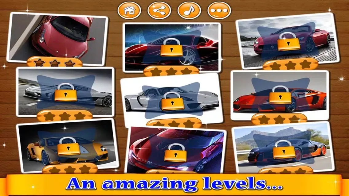 Super Sports Cars - Jigsaw Puzzle for kids应用截图
