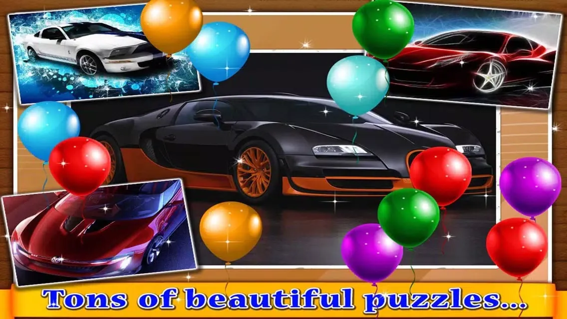 Super Sports Cars - Jigsaw Puzzle for kids应用截图
