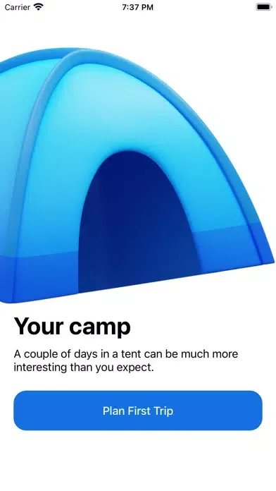 Capturas de tela do Easycamp – Camping tourism