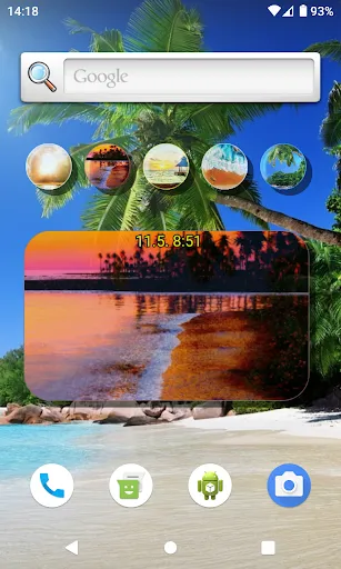 Ảnh chụp màn hình của Gallery Widget