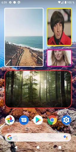 Ảnh chụp màn hình của Gallery Widget