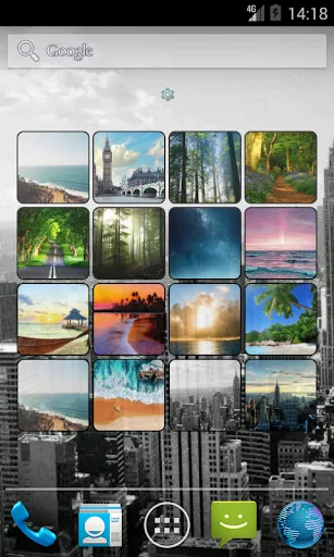 Ảnh chụp màn hình của Gallery Widget