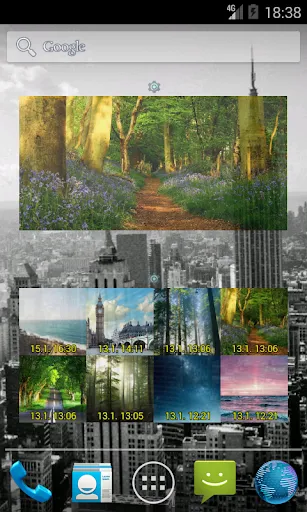 Ảnh chụp màn hình của Gallery Widget