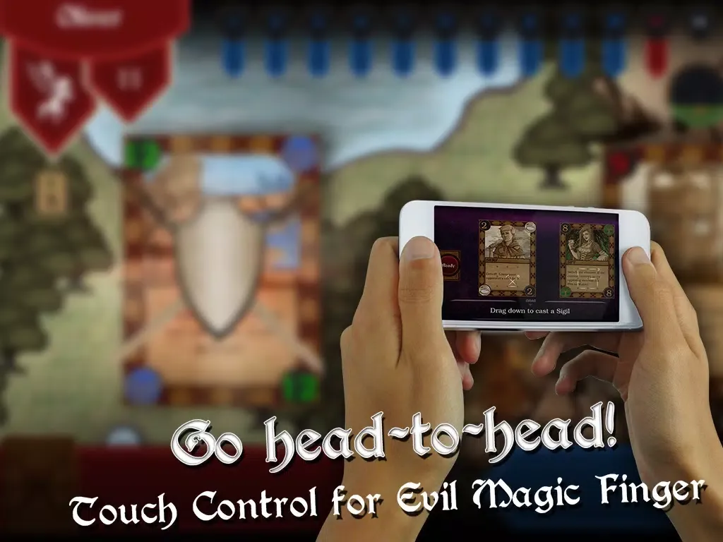 Evil Magic Finger : Controller iPad  স্ক্রিনশট