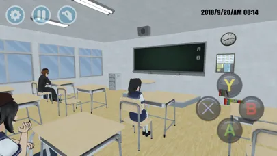 Captures d'écran de High School Simulator 2018