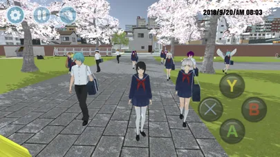 Captures d'écran de High School Simulator 2018