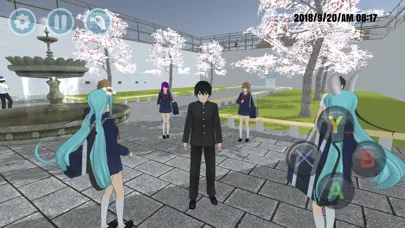 Captures d'écran de High School Simulator 2018