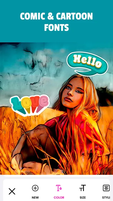 ภาพหน้าจอของ Photo To Cartoon & Sketch