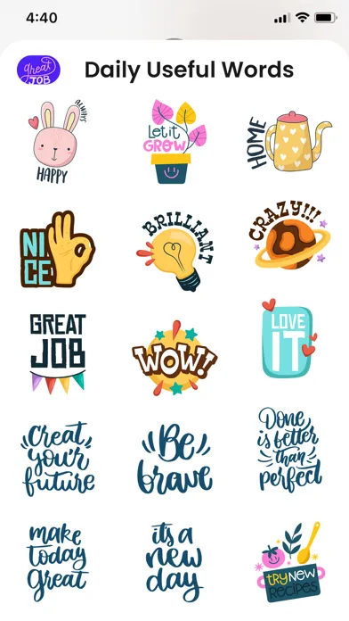 Daily Useful Words Screenshots